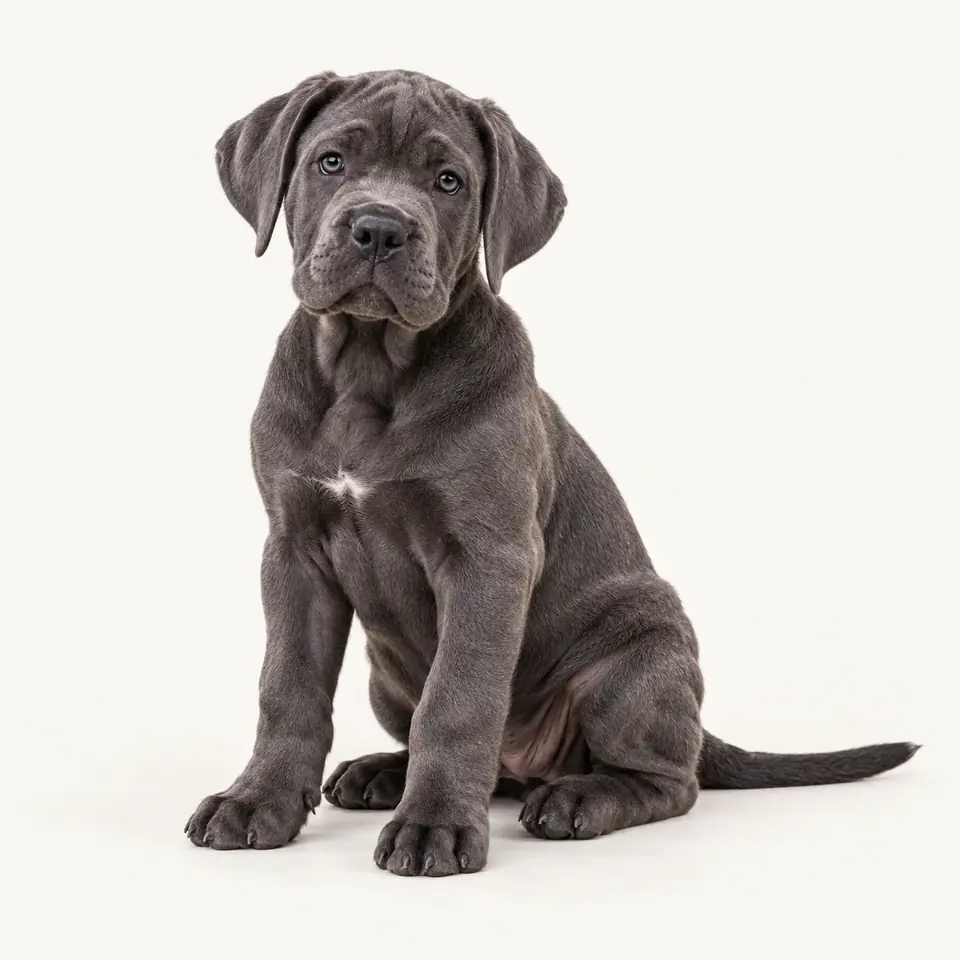 Pui Cane Corso — imagine de prezentare.