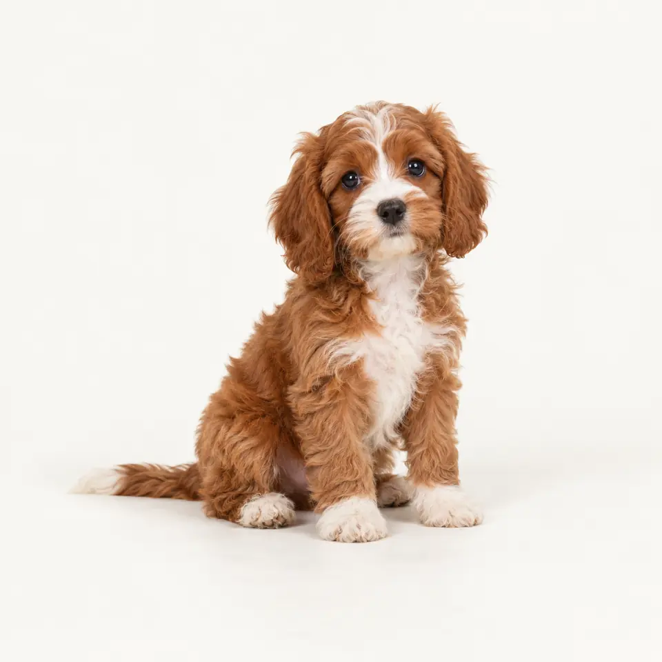 Pui Cavapoo — imagine de prezentare.
