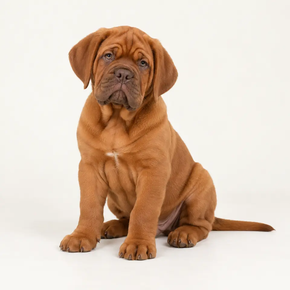Pui Dog de Bordeaux — imagine de prezentare.