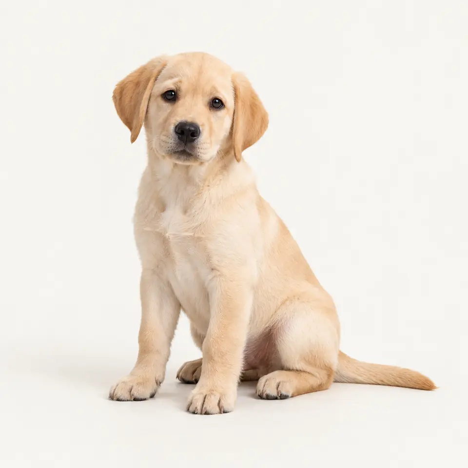 Pui Labrador Retriever — imagine de prezentare.