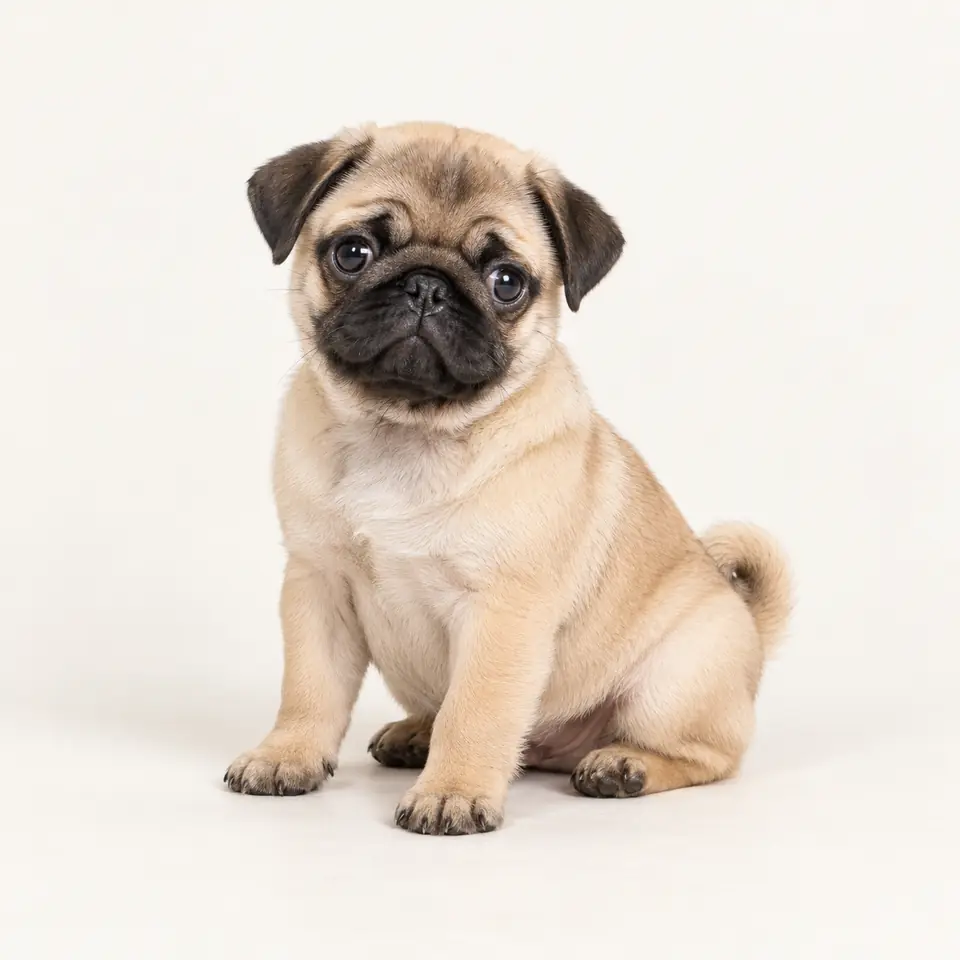 Pui Mops / Pug — imagine de prezentare.