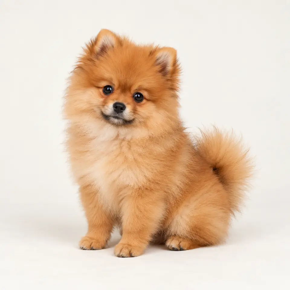 Pui Pomeranian — imagine de prezentare.