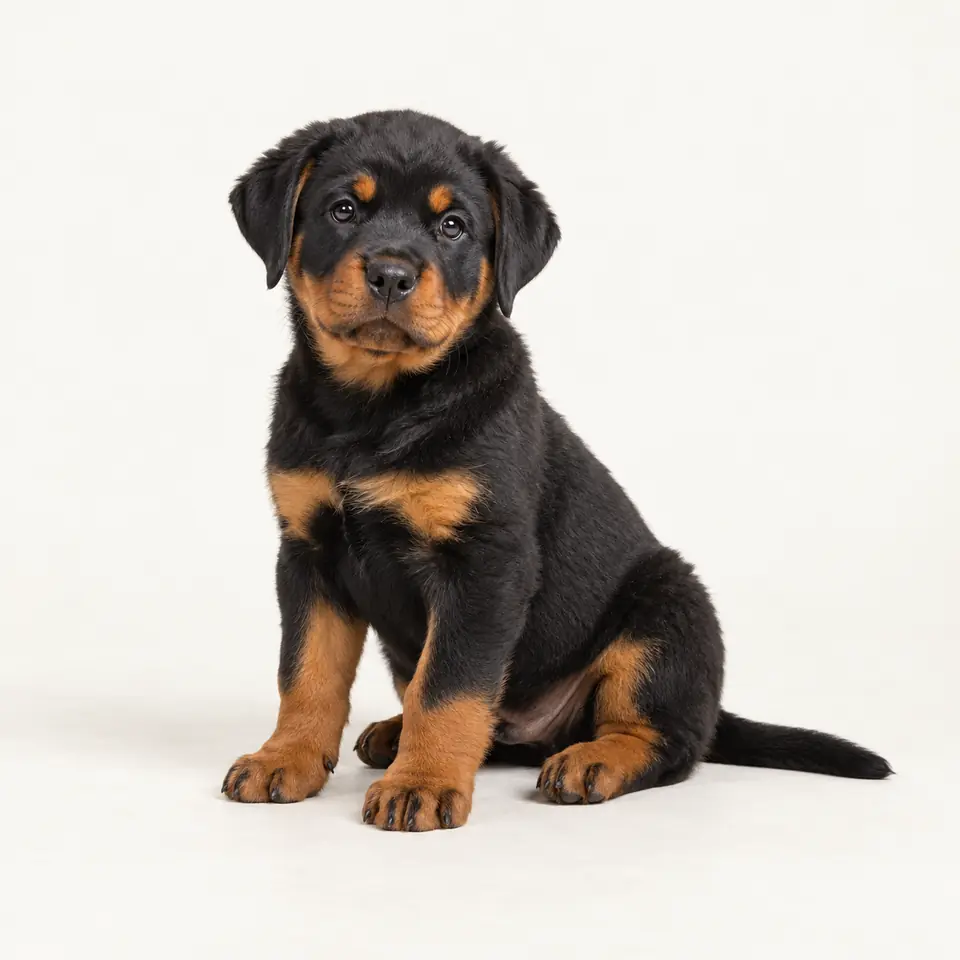 Pui Rottweiler — imagine de prezentare.