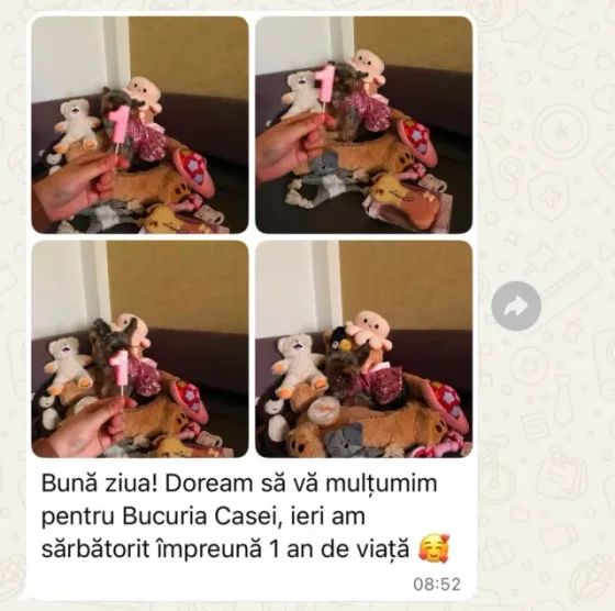 🎉 Un an plin de iubire, joacă și momente de neuitat! 🩷🐾